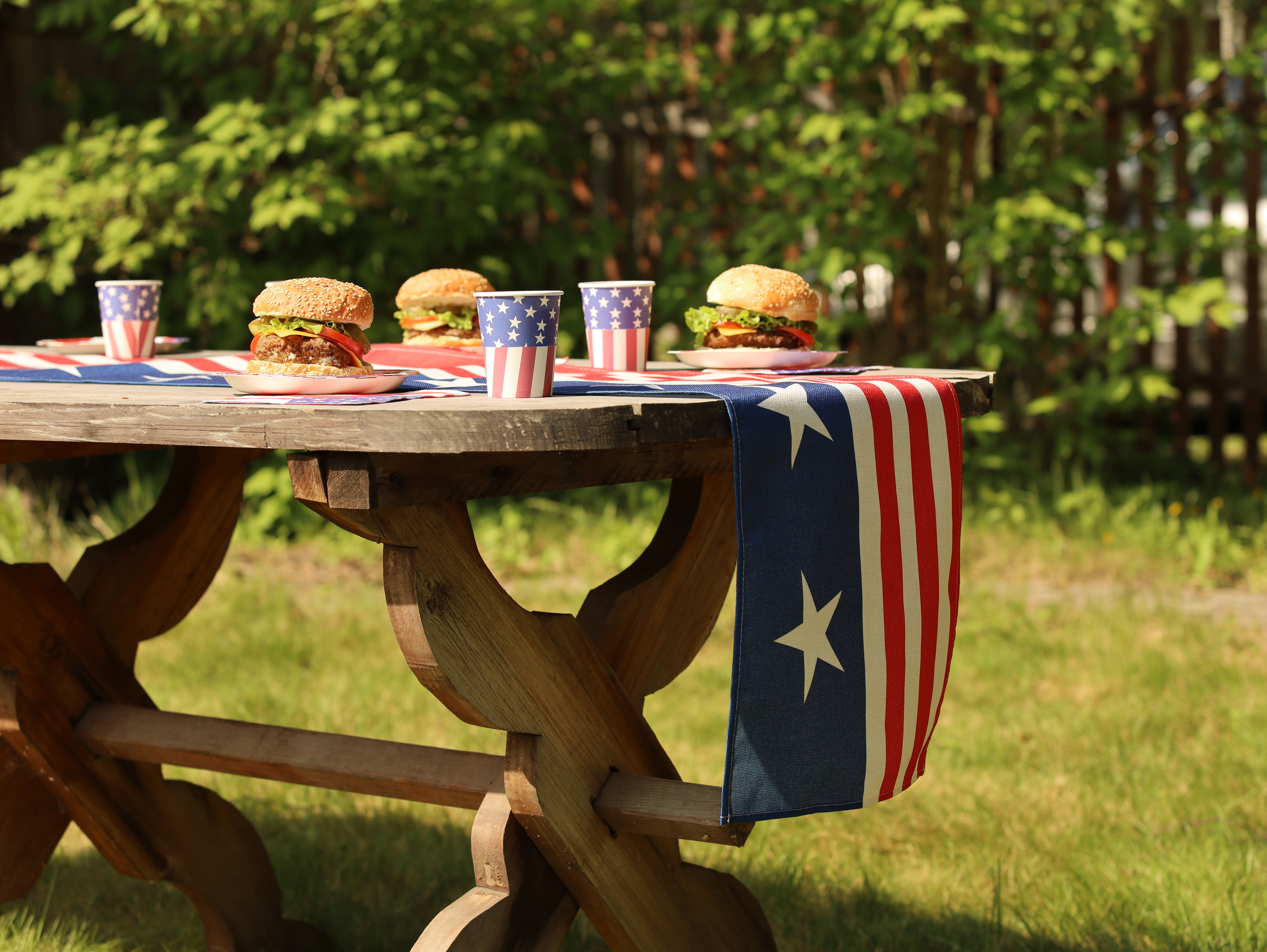 Fourth of July Table Set